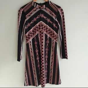 Free People tribal print dress